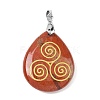 Natural Mixed Gemstone Pendants G-F786-09N-2