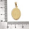 Brass Shell Pendants KK-D328-01G-A-3