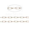 Ion Plating(IP) 304 Stainless Steel Paperclip Chains CHS-F010-01A-RG-1