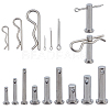 55Pcs 304 Stainless Steel Hitch Pin Clips & 90Pcs Open Latch & 39Pcs Connecting Rod Plug Bolt Pins STAS-AR0002-68-2