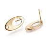 304 Stainless Steel Stud Earring Findings X-STAS-E482-01G-1
