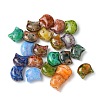 Picasso Baking Paint Glass Seed Beads GLAA-Q120-04A-1
