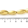 Electroplated Synthetic Magnetic Hematite Beads Strands G-P545-G04-8x16mm-5