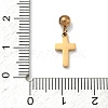 304 Stainless Steel Pendants STAS-K323-01G-G-3