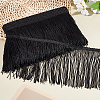 10 Yards Polyester Tassel Ribbon OCOR-WH0078-133-5