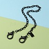 Personalized ABS Plastic Cable Chain Necklaces NJEW-JN03220-09-4