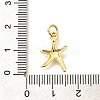 Brass Pendants KK-Q040-06B-G-3