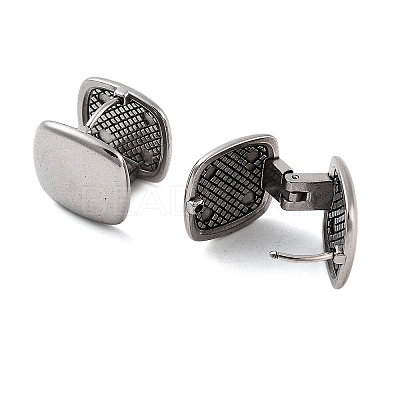 Non-Tarnish 304 Stainless Steel Hoop Earrings EJEW-L291-003P-1