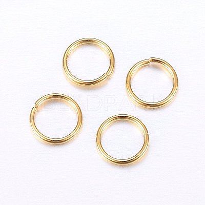 304 Stainless Steel Open Jump Rings LS-X-STAS-O098-01G-12-1