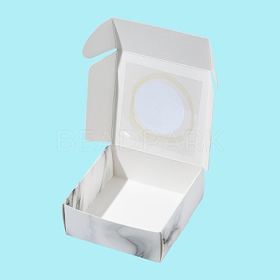 1Pc Rectangle Resin Open Back Bezel DIY-CJ0002-31-1