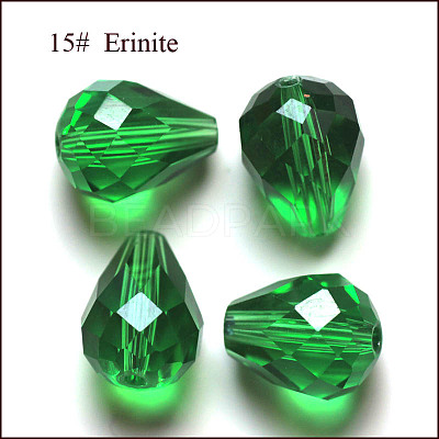 Imitation Austrian Crystal Beads SWAR-F062-12x10mm-15-1
