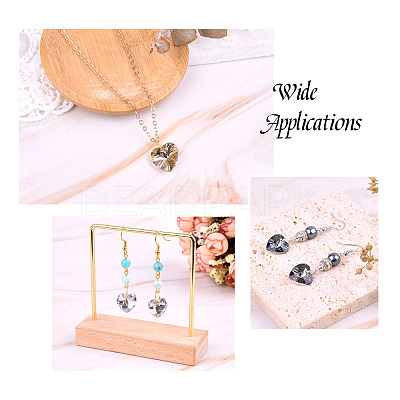 Electroplated Glass Charms EGLA-TA0001-07-1