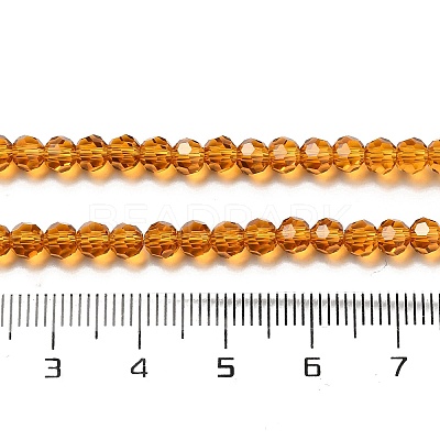 Transparent Glass Beads Strands EGLA-A035-T4mm-D04-1