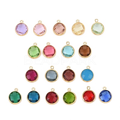 Glass Charms KK-C228-02G-M4-1