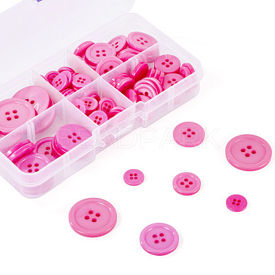 4-Hole Resin Buttons RESI-TA0004-11A-01-1