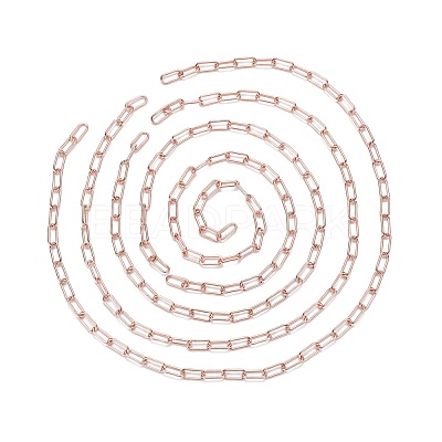 Unwelded Iron Paperclip Chains CH-FS0001-01RG-1