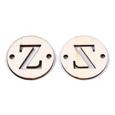 Unfinished Natural Poplar Wood Links Connectors WOOD-S045-140B-01Z-1
