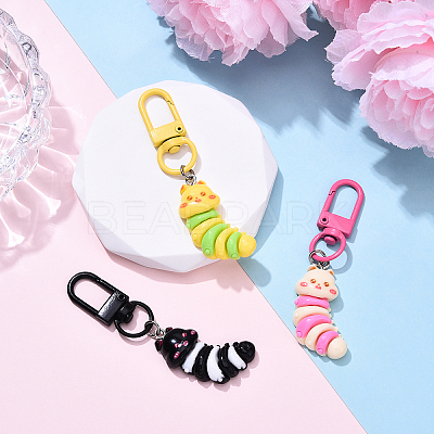 Resin Pendants Decoration HJEW-YW00087-01-1