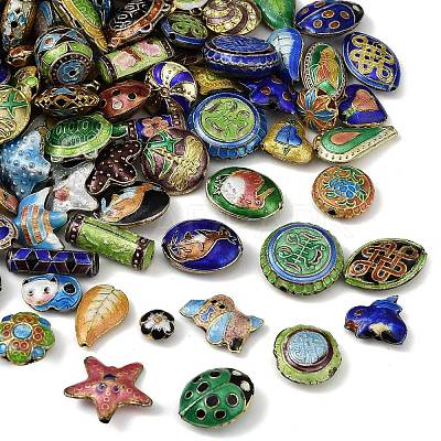 Handmade Cloisonne Beads CLB-Z001-12G-1