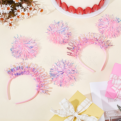 Plastic Hair Bands OHAR-WH0042-02A-1