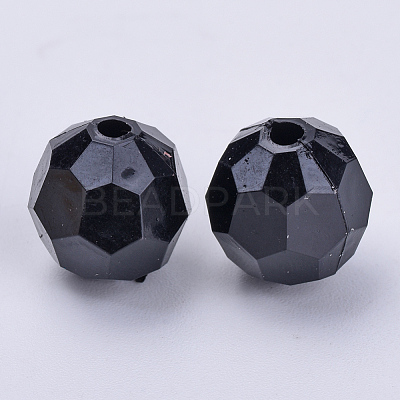 Acrylic Beads X-TACR-Q257-10mm-V72-1