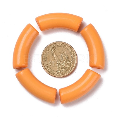 Opaque Acrylic Beads SACR-S677-011-1