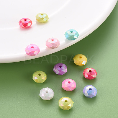 Opaque Acrylic Beads MACR-Q239-018B-1