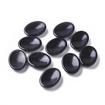 Natural Obsidian Massager DJEW-F008-E02-1