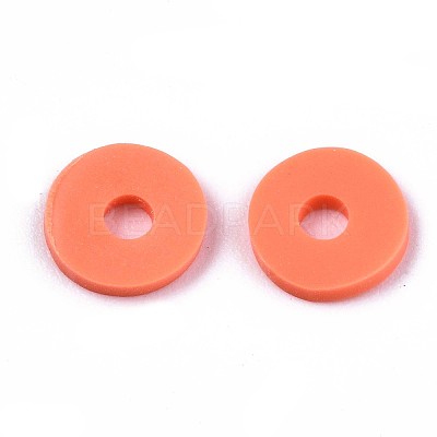 Handmade Polymer Clay Beads CLAY-Q251-8.0mm-55-1