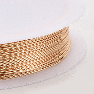 Round Copper Jewelry Wire X-CWIR-Q006-0.2mm-KC-1