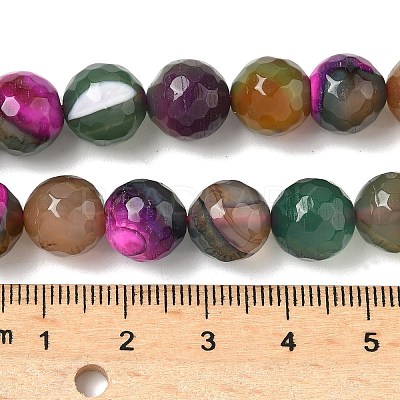 Natural Agate Beads Strands G-M437-C01-01Z-1