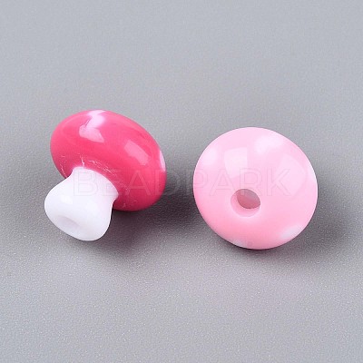 Opaque Acrylic Beads OACR-N152-04-1