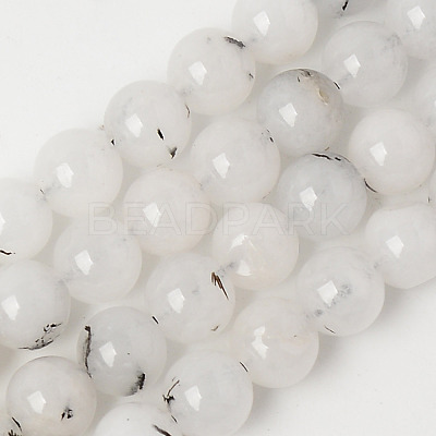 Natural Quartz Beads Strands G-T129-11-6mm-1