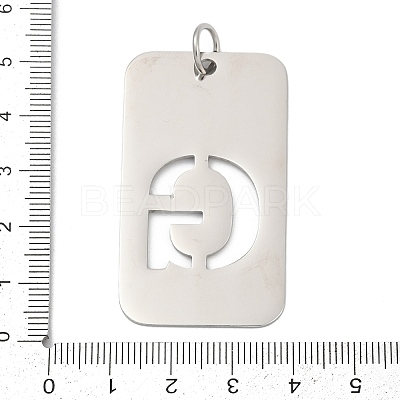 304 Stainless Steel Pendants LS-STAS-M115-01P-G-1