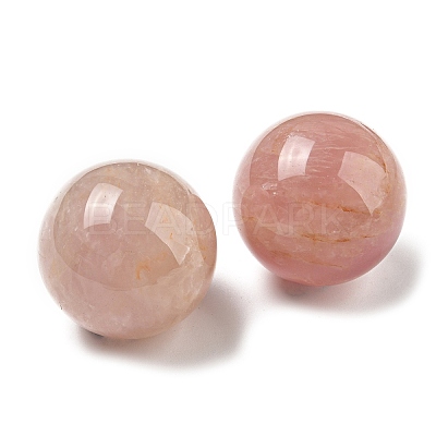 Natural Rose Quartz Home Display Decorations DJEW-K009-D02-1