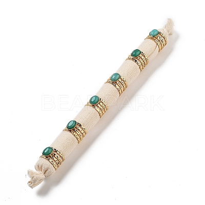 Ion Plating(IP) 304 Stainless Steel Multi-layer Open Cuff Rings RJEW-F167-05G-04-1