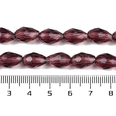 Transparent Glass Beads Strands EGLA-N013-T4mm-D03-1