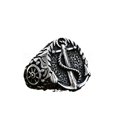 304 Stainless Steel Finger Rings for Men FS-WG78993-17-1