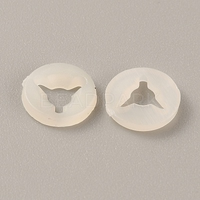 Plastic Doll Eye Nose Round Gaskets KY-WH0048-04A-1
