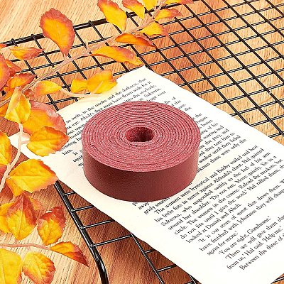 PU Leather Ribbon DIY-WH0167-34D-1