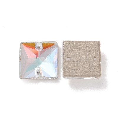 Square Shape Sew on Rhinestone RGLA-C001-04B-001LA-1