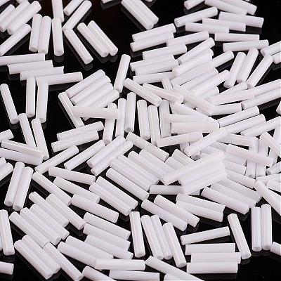 Glass Bugle Beads SEED-E001-12mm-41#-1