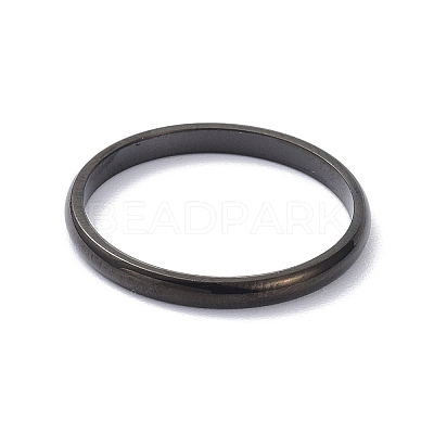 2mm Polished Plain Dome Finger Ring for Girl Women RJEW-C012-05G-EB-1