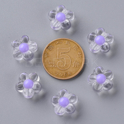 Transparent Acrylic Beads TACR-S152-06A-SS2114-1