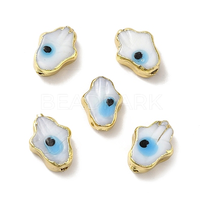 Handmade Evil Eye Lampwork Beads LAMP-F026-03E-1