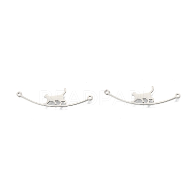 Non-Tarnish 201 Stainless Steel Connector Charms X-STAS-N098-094P-1