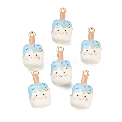 Alloy Enamel Pendants AL-CBAC5EF-07G-01-1