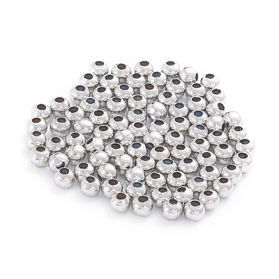 Tarnish Resistant 304 Stainless Steel Beads STAS-G230-P03-1