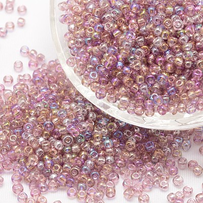 8/0 Round Glass Seed Beads X-SEED-J011-F8-176-1