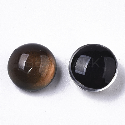Translucent Glass Cabochons GLAA-T023-03A-1